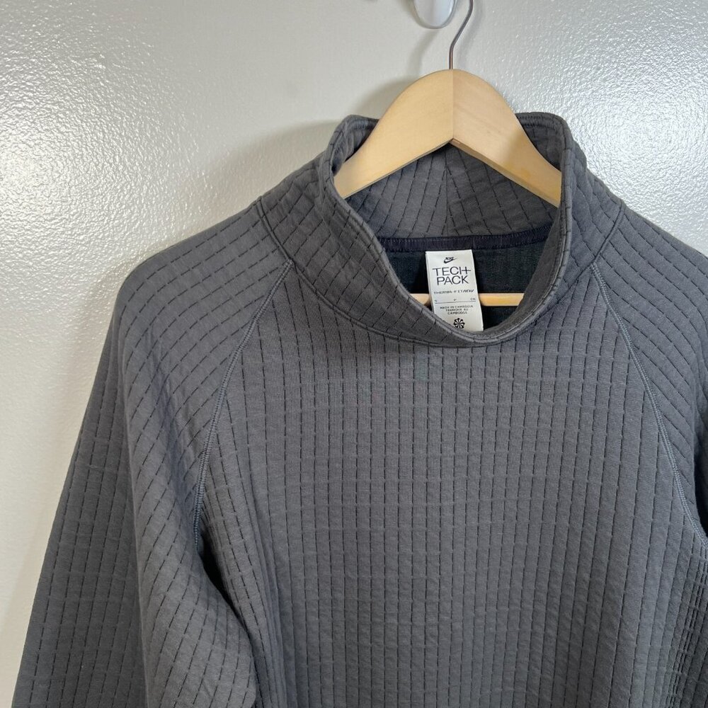 Nike Tech Pack Therma-Fit ADV Mock Neck Pullover Sweatshirt Womens Size Small - Picture 4 of 11